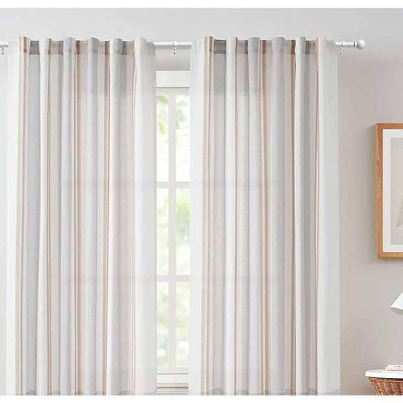 87cm Straight Tension Shower Curtain Rod & Hook Set