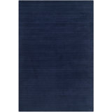 Ralph Lauren Upper Deck Hand Knotted, New Zealand Wool, Navy Blue Area Rug