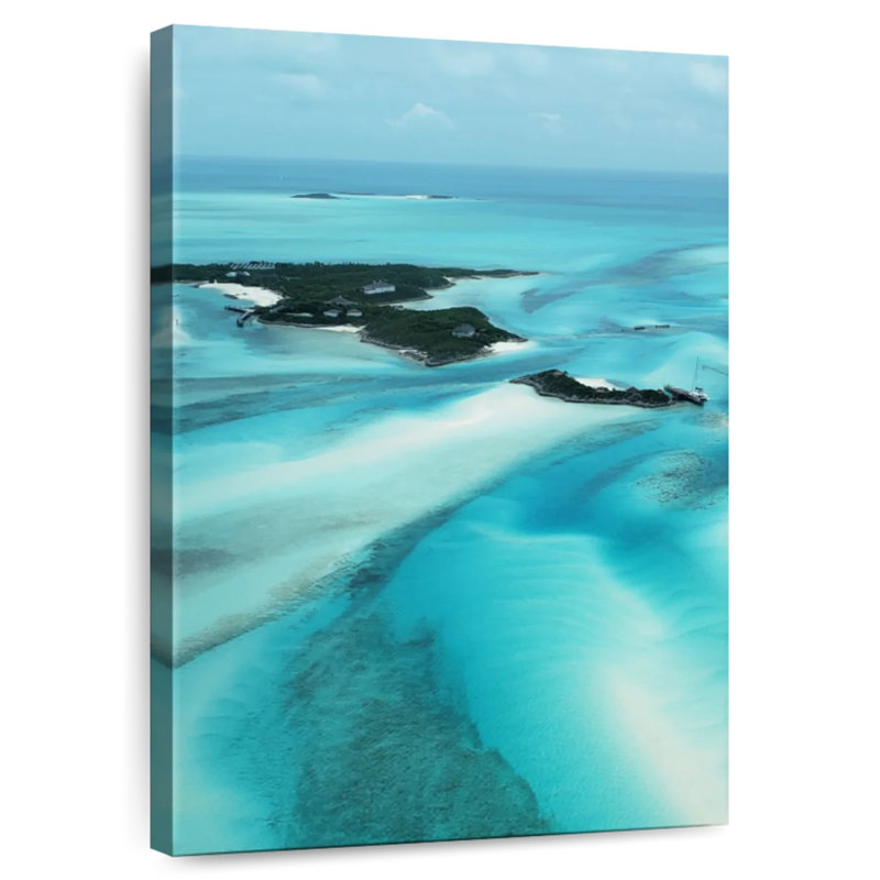 Gillard Bahamas Island View, H 12 po x l 8 po