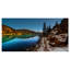 «Blue Clear Lake with Mountains», reproduction de photo sur toile tendue-19242372