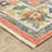 Anneli Vintage Oriental Salmon Pink/ Multi Area Rug-786894230