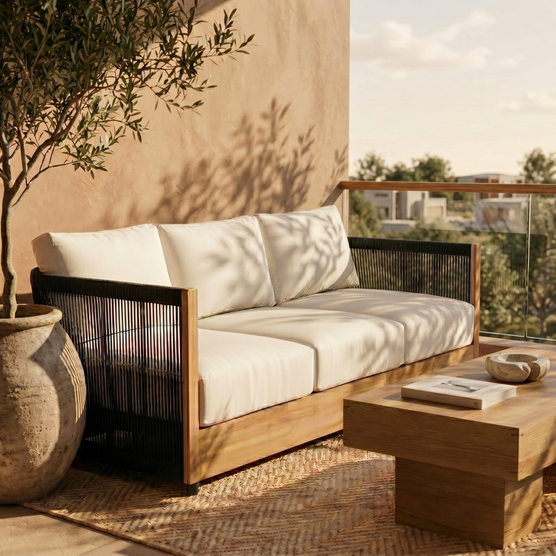 Lucca 81" Outdoor Fabric Sofa