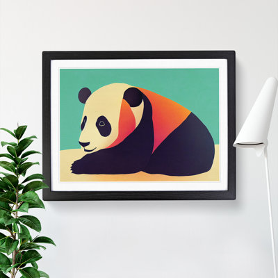 Abstract Panda Vol.2 - Framed Print