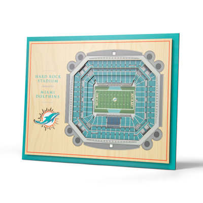 Art mural NFL 5 couches Stadiumview