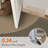 Geometric Striped Jute Area Rug in Black/Brown-173787098