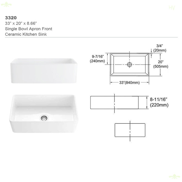 Dimensions du produit