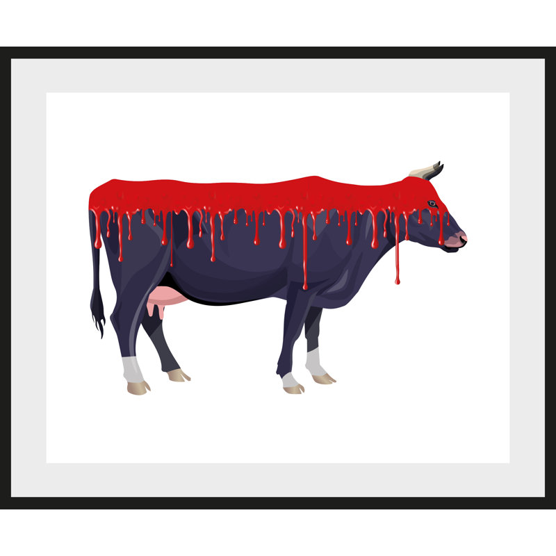 Kuh - Single Picture Frame Print