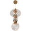 Avra Glass And Metal Pendant