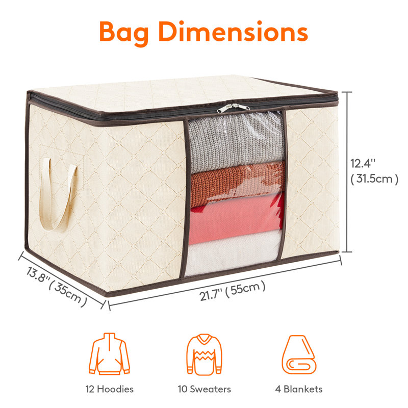 Manufactured Wood Clothing Rack Covers, Beige