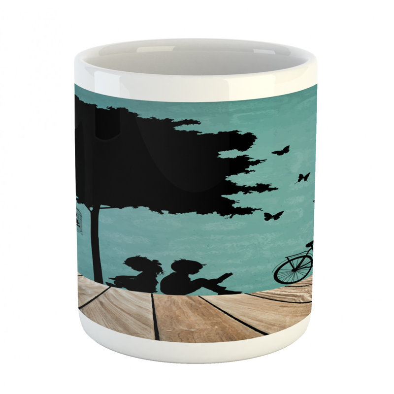 Grande tasse à café nature