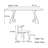 Ash wood rock slab rectangular dining table set-106777972