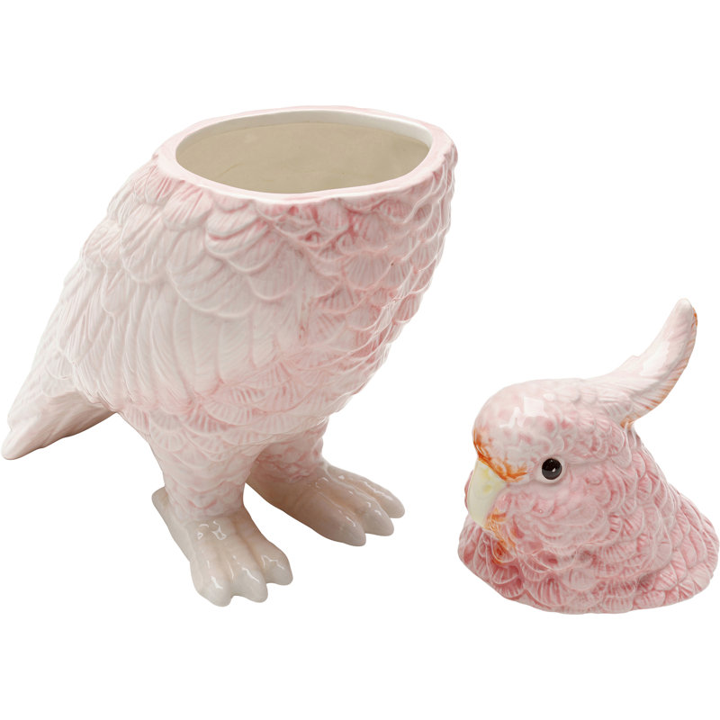 Decorative jar Exotic Bird