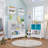 RiverRidge Kids Catch-All Wall Bookshelf with 2 Toy Storage Cubbies and 3 Wooden Hooks for Playroom, Nursery, and Reading Nook - White