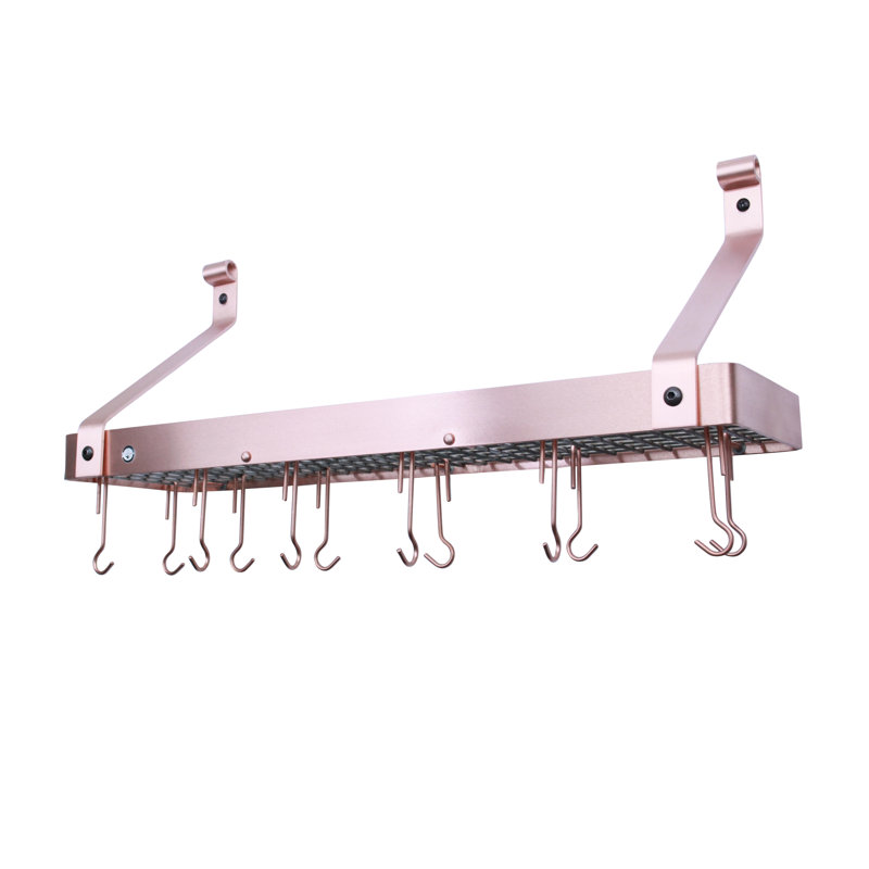 Handcrafted Gourmet Wall Mounted Pot Rack