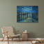 «Starry Night over the Rhone» par Vincent Van Gogh - Art mural sur toile tendue avec châssis-1394427050