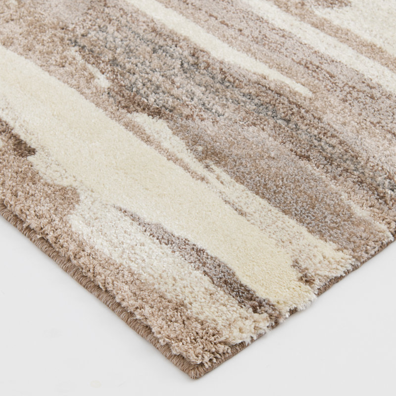 Tapis brun Textures Annistyn, Rectangle 5 pi x 7 pi 6 po