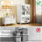 Aarn Plastic Storage Bins With Lids, Stackable Storage Containers With Drawers And Doors, Folding Collapsible Storage Boxes Bins With Wheels, Closet Organizers And Storage Cabinet For Dorms, Bedroom, Living Room, Home Office