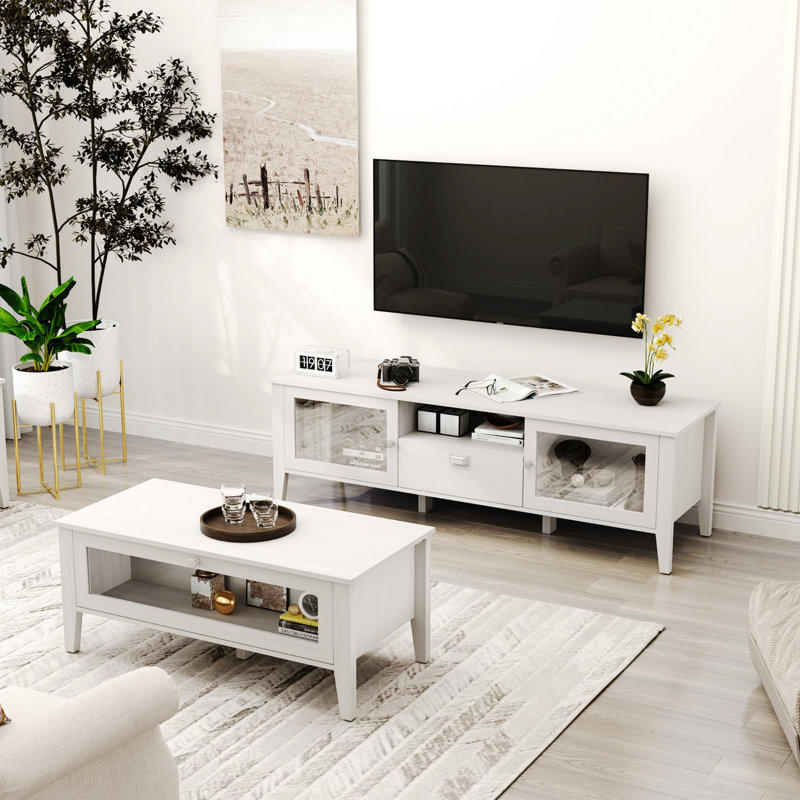 Meuble télé 62,99 po Parthenia Modern Elegance