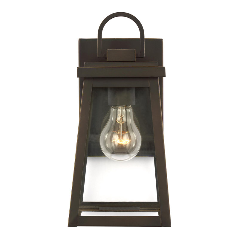 Lanterne murale d'extérieur Mclean, Bronze antique, H 11,5 po x l 5,5 po x P 6,63 po