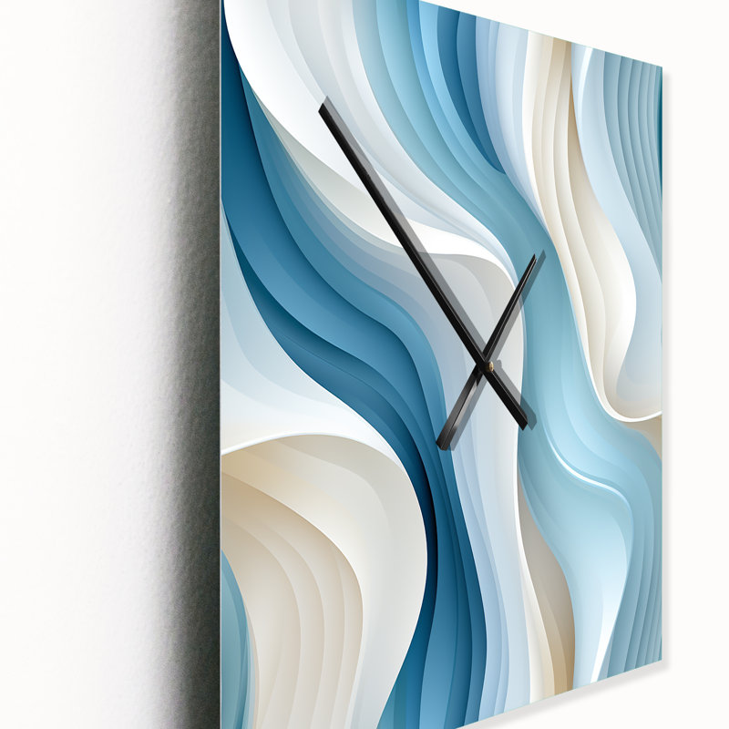 Jaquitta - Horloge murale abstraite, Grand