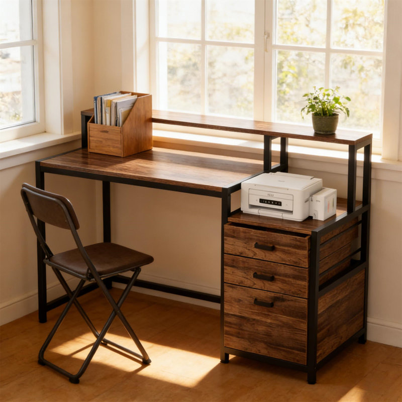 Office Desk (Not Include Stools)