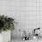 Celadon White 11-5/8 in. x 11-5/8 in. Porcelain Mosaic Floor and Wall Tile