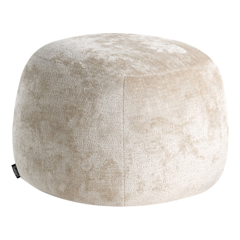 50cm Wide Square Solid Colour Pouffe Ottoman