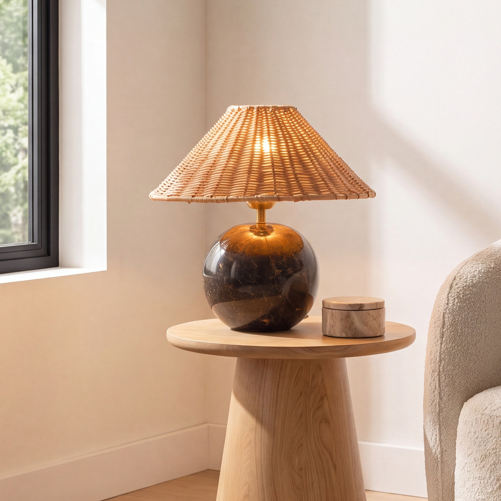 Ceramic Bedside Lamp