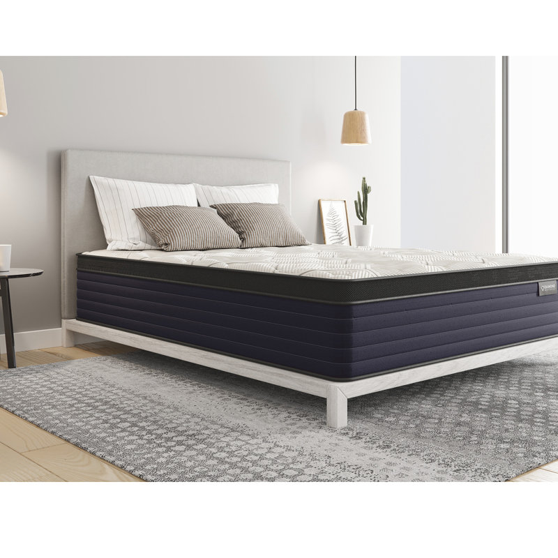 Matelas simple ferme 14 po - cuivre frais, allergie blanche distincte, Lit simple