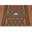 Tapis oriental réversible en laine Kilim 7 x 10