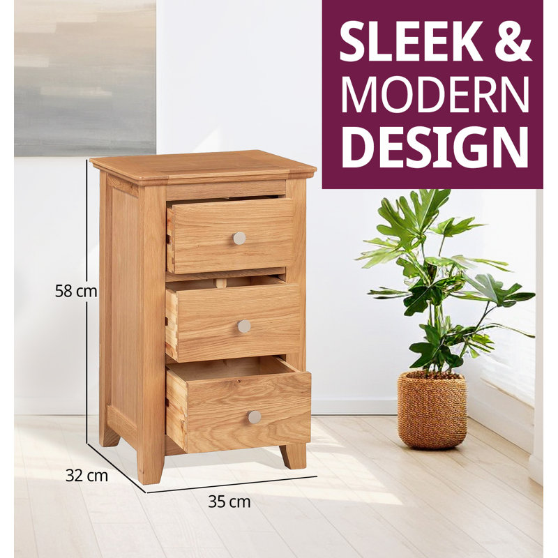 Diante 35 cm W Bedside Table