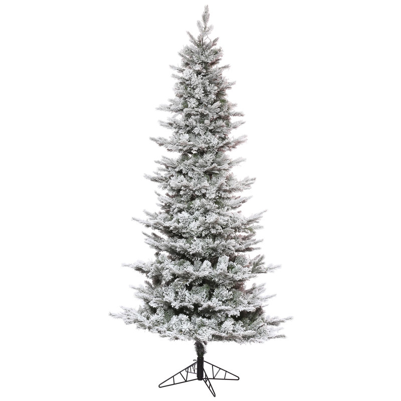 Arbre de Noël artificiel pin blanc Winfield, H 15 pi x l 88 po