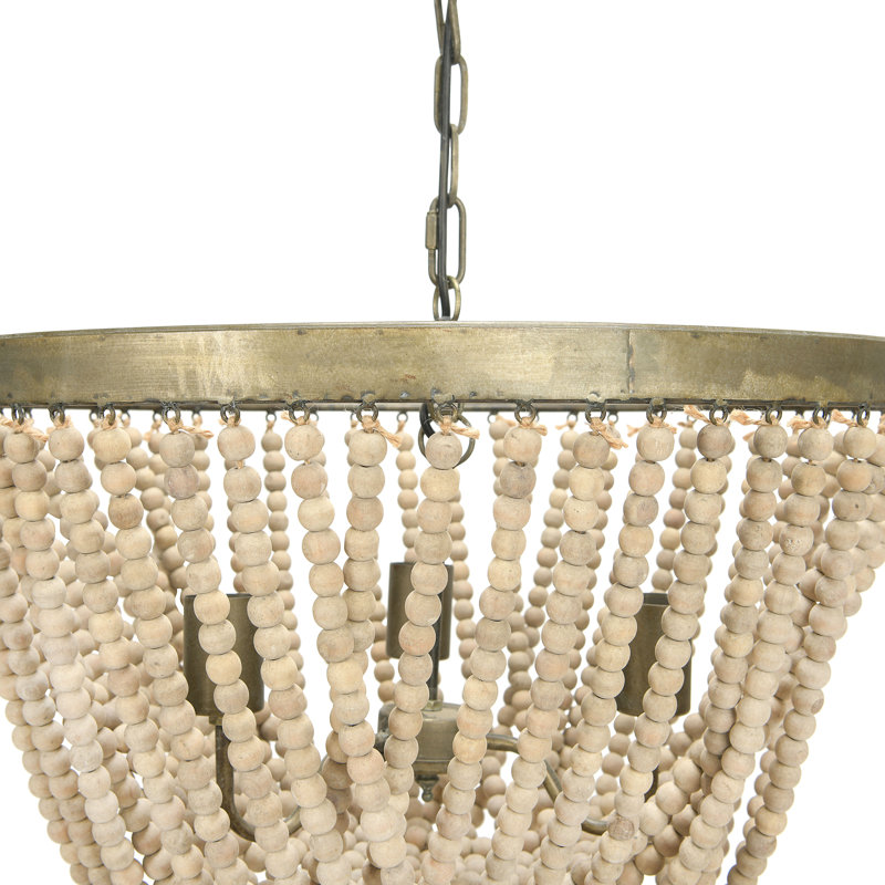 Lustre géométrique unique à 3 lumières Eljon, Blanc