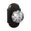 Bravura 926-G2 Crystal Passage Knob on  Arched  Rose in Oil Rubbed Bronze-928272560