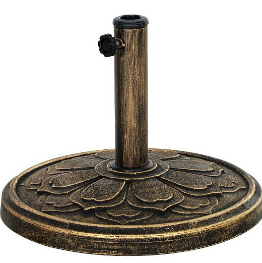 Porte-parapluie, base de parasol de patio, base de parasol d'extérieur en résine