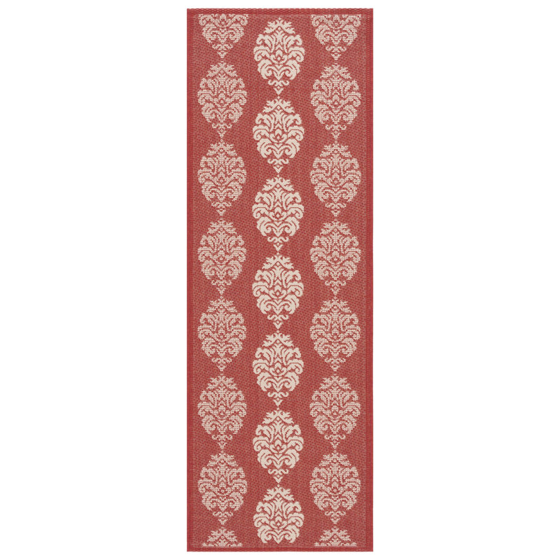 Vatukoula Performance Indoor/Outdoor Area Rug, Runner 2'4" x 9'11"