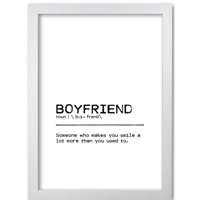 Boyfriend Smile - Print