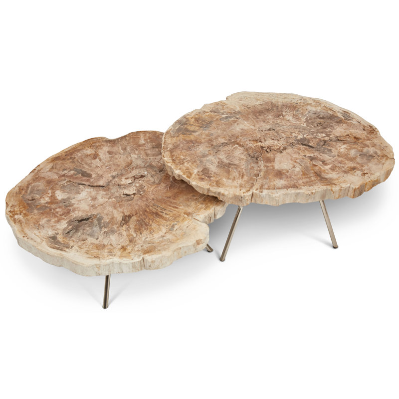 Lastra Solid Wood Coffee Table