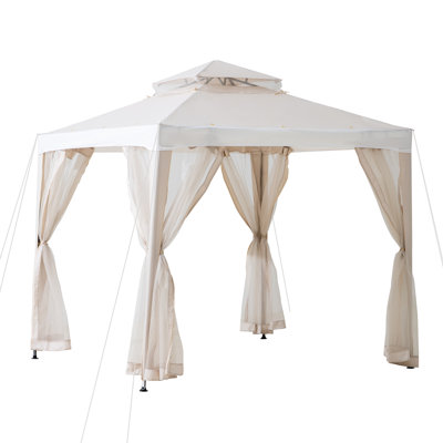 Pavillon de jardin à toit souple Sunjoy