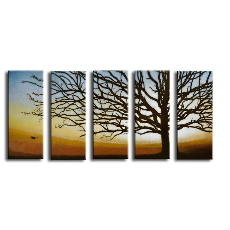 « the last leaf », ensemble de 5 reproductions d’art sur toiles