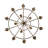 15 - Light Dimmable Tiered Chandelier