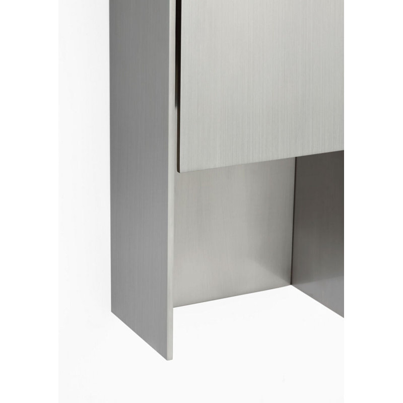 Align Shielded Wall Light, Stainless Steel, 24.5" Height, 3 Lights