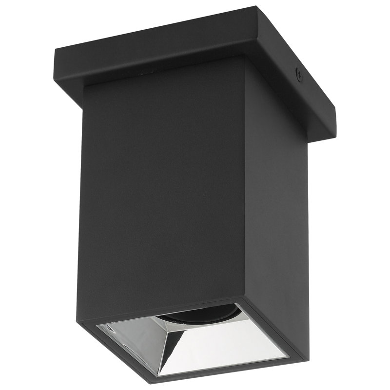 Flush Mount, Black