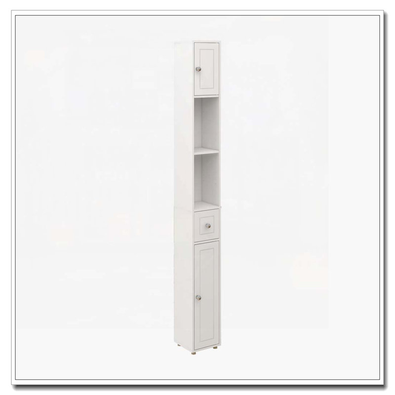Slim Bathroom Storage Cabinet with Drawers