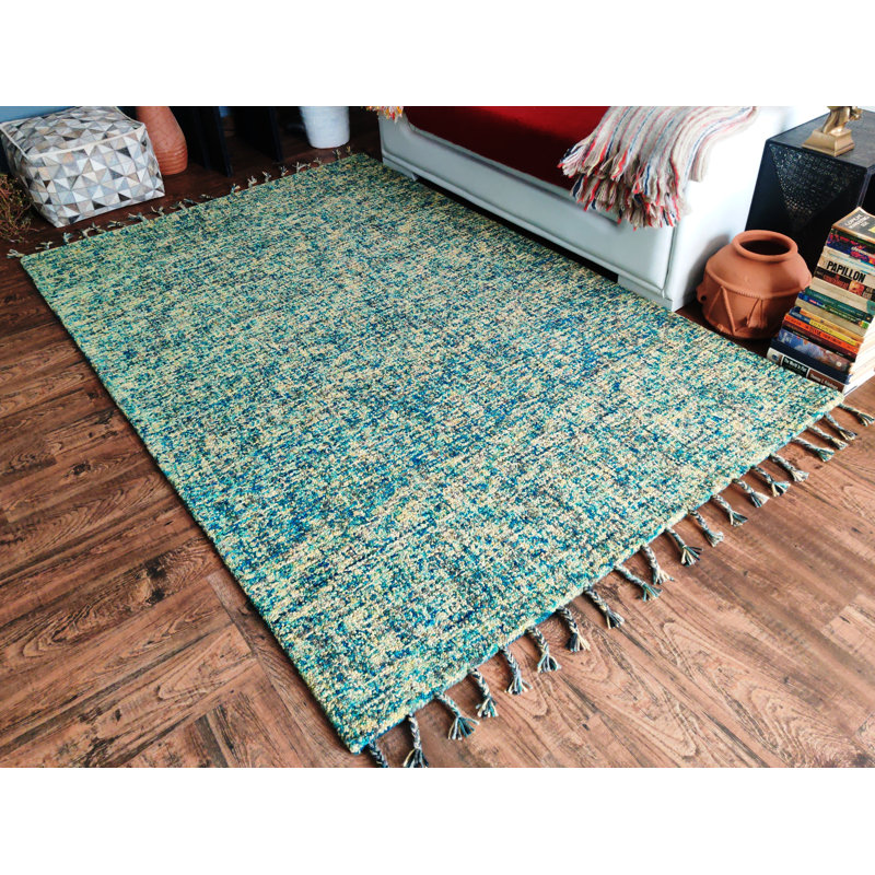 Erric Wool Indoor Rug, Rectangle 5' x 8'