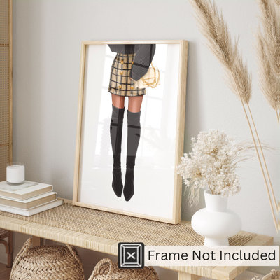 «Fashion and Glam Fashion Babe II», reproduction d'art sans cadre