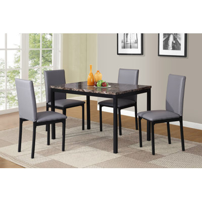 5Piece Metal Dinette Set