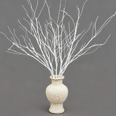 10 PCS Artificial Curly Willow Branches, Faux Olive Twigs For Vase Arrangements And Home Decor(NOT INCLUDE VASE)