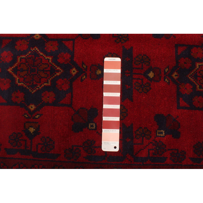 Tapis rouge Finest Khal Mohammadi 2 pi 6 po x 4 pi 1 po