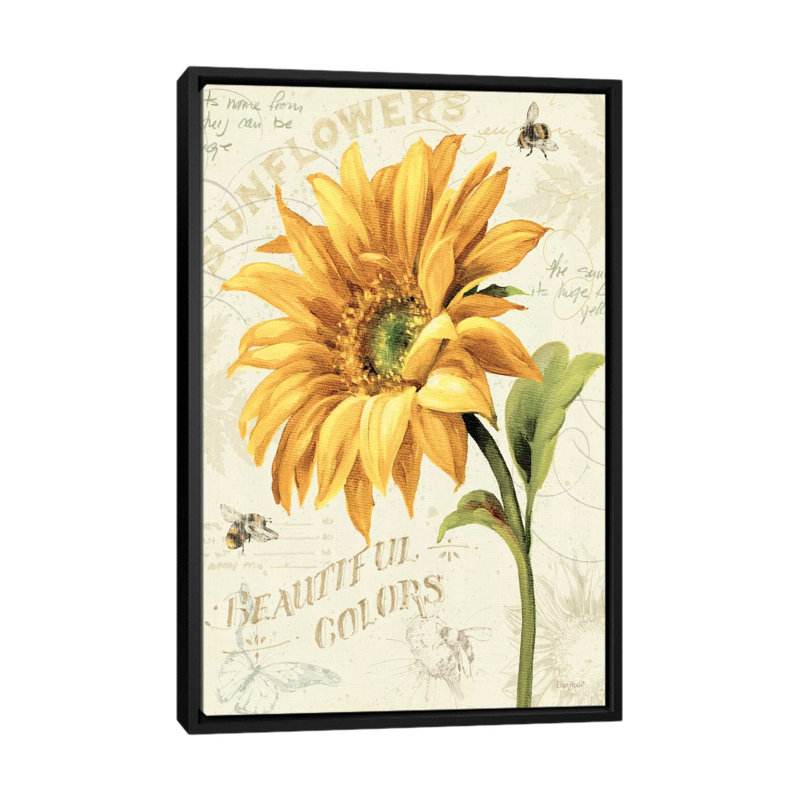 «Under the Sun II», impression sur toile tendue, H 26 po x l 18 po x P 1,5 po, Toile avec cadre noir, Pas de tapis